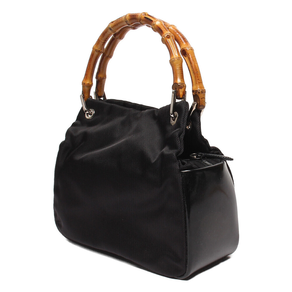 Gucci Bamboo Handle Bag black